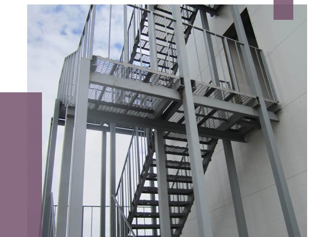 Монтаж пожарных лестниц в Нефтеюганске от 7728 руб.