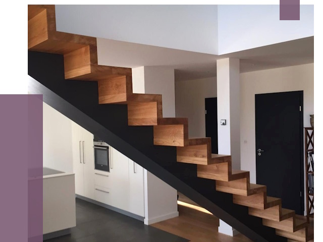 Изготовление деревянных лестниц в Нефтеюганске от 86428 руб. | ПРОЛЁТ-Нфт