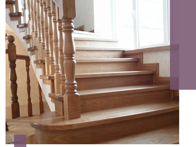 Реставрация деревянных лестниц в Нефтеюганске — качественно и быстро