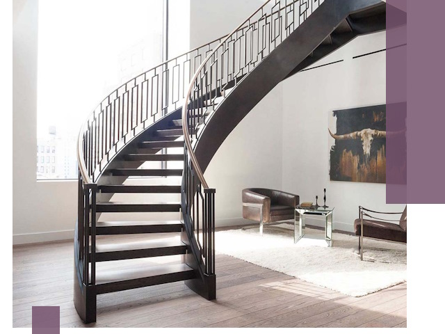 Металлические лестницы на заказ с монтажом и гарантией в Нефтеюганске