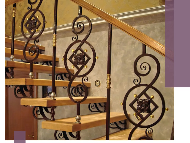 Изготовление кованых лестниц под ключ в Нефтеюганске