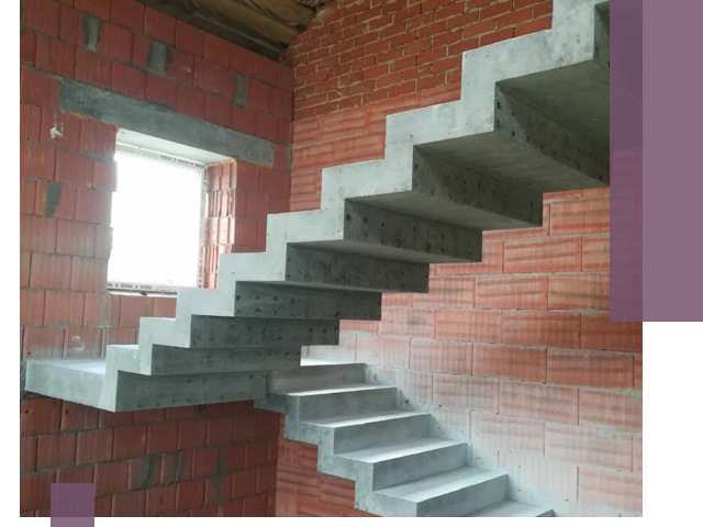 Бетонные лестницы под ключ в Нефтеюганске: монтаж, демонтаж, ремонт