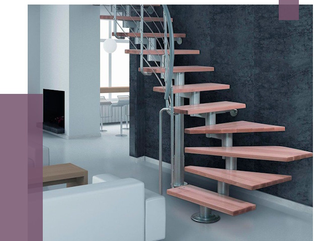 Модульные лестницы в Нефтеюганске от 16777 руб. — купить в ПРОЛЁТ-Нфт