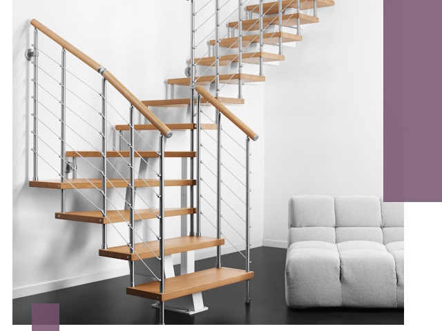 Модульные лестницы под ключ в Нефтеюганске — монтаж и изготовление