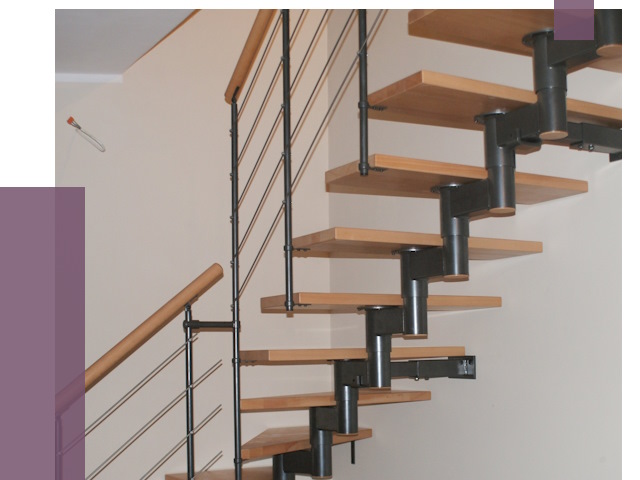 Изготовление модульных лестниц в Нефтеюганске от 11439 руб. 