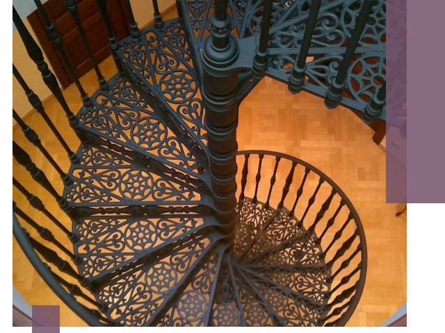 Винтовые лестницы под ключ в Нефтеюганске: производство и монтаж