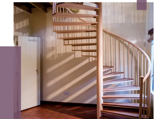 Изготовление винтовых лестниц на заказ в Нефтеюганске от 75752 руб. | ПРОЛЁТ-Нфт