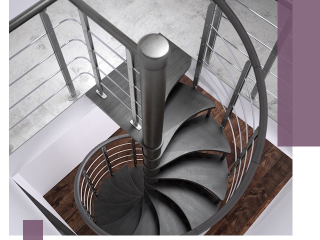 Демонтаж винтовых лестниц в Нефтеюганске — быстро и безопасно