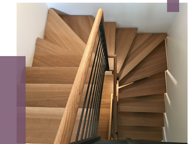 П-образные лестницы в Нефтеюганске под ключ от 48298 руб. | ПРОЛЁТ-Нфт