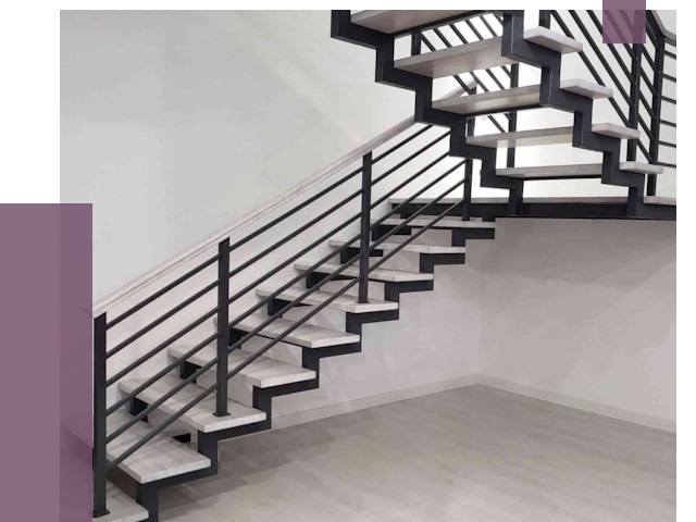 Лестницы на металлокаркасе под ключ в Нефтеюганске от 12710 руб. | ПРОЛЁТ-Нфт