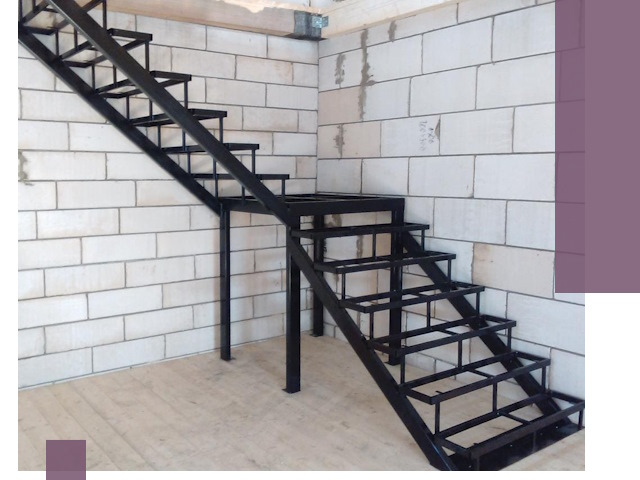 Лестницы на металлокаркасе под ключ в Нефтеюганске — изготовление и монтаж