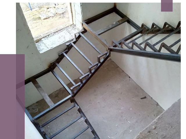 Монтаж лестниц на металлокаркасе в Нефтеюганске от 12710 руб. — ПРОЛЁТ-Нфт