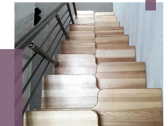 Лестницы гусиный шаг в Нефтеюганске от 12964 руб. под ключ | ПРОЛЁТ-Нфт