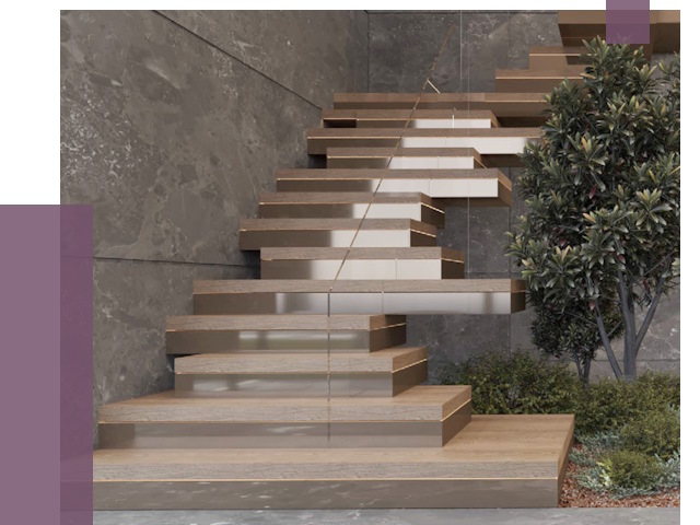 Современные лестницы в Нефтеюганске от 13727 руб. | ПРОЛЁТ-Нфт