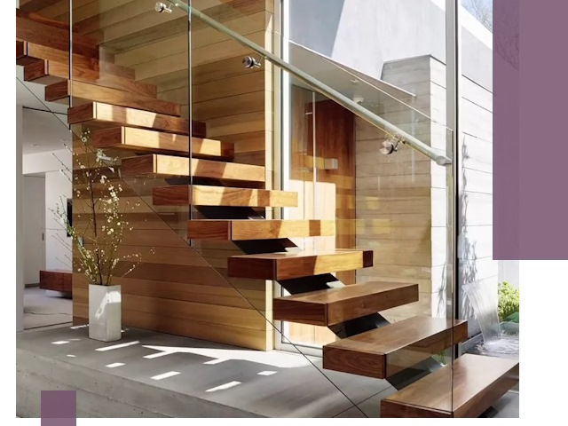 Современные лестницы на заказ в Нефтеюганске — изготовление и монтаж