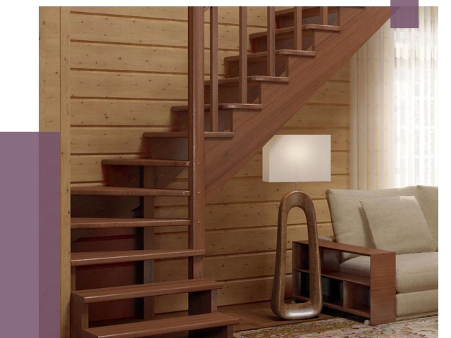 Лестницы эконом класса в Нефтеюганске от 18150 руб. бюджетные решения