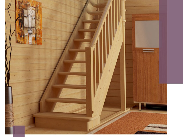 Лестницы эконом класса под ключ в Нефтеюганске — недорого и быстро