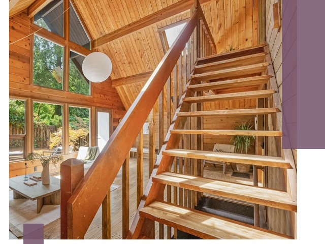 Лестницы для дачи под ключ в Нефтеюганске — изготовление и монтаж