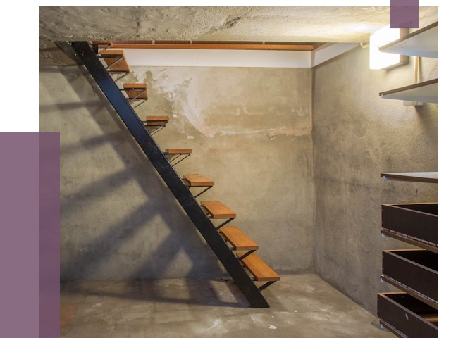 Лестницы в подвал в Нефтеюганске от 13066 руб. — монтаж | ПРОЛЁТ-Нфт