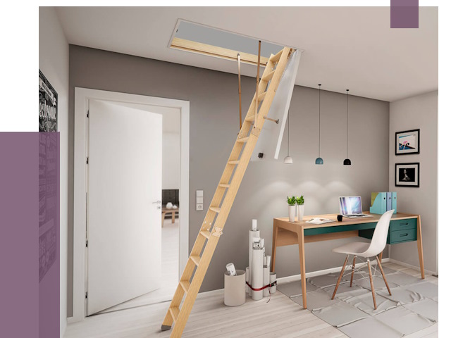 Чердачные лестницы в Нефтеюганске — от 14489 руб. | ПРОЛЁТ-Нфт