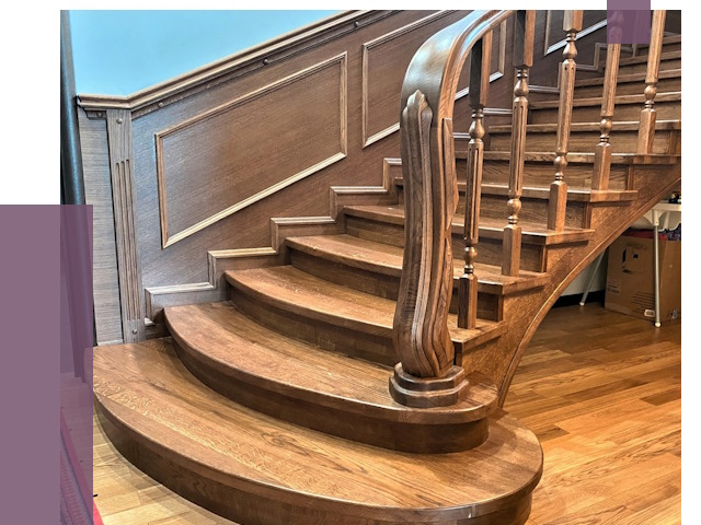 Дубовые лестницы под ключ в Нефтеюганске от 175398 руб. — ПРОЛЁТ-Нфт