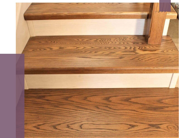 Буковые лестницы под ключ в Нефтеюганске от 12456 руб.