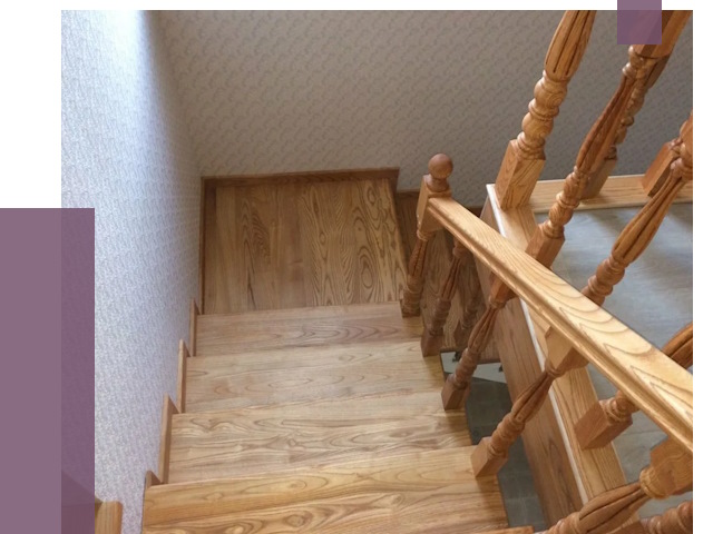 Сосновые лестницы в Нефтеюганске под ключ от 8033 руб.  | ПРОЛЁТ-Нфт