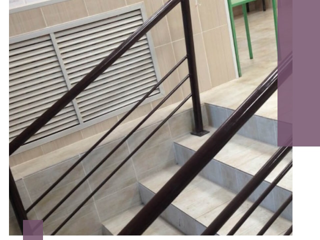 Изготовление перил из металла под ключ в Нефтеюганске