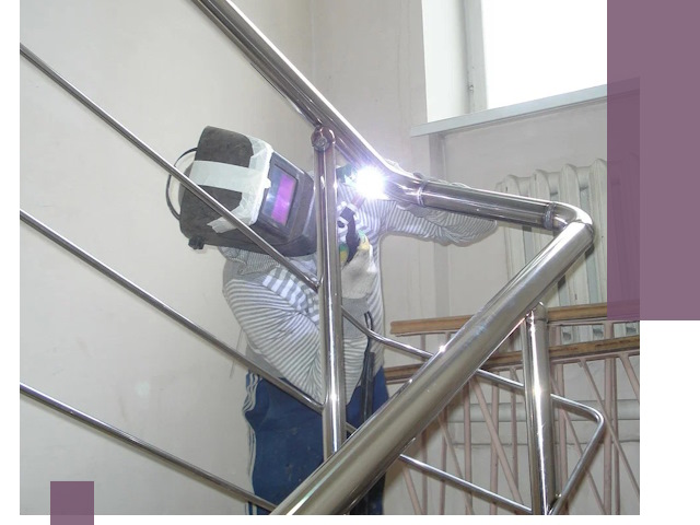 Монтаж перил и ограждений качественно в Нефтеюганске