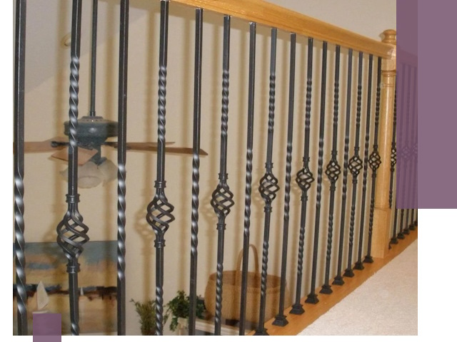 Изготовление и монтаж кованных перил в Нефтеюганске под ключ
