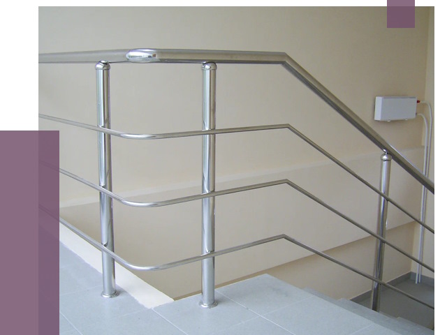 Алюминиевые перила в Нефтеюганске от 6304 руб. под ключ | ПРОЛЁТ-Нфт