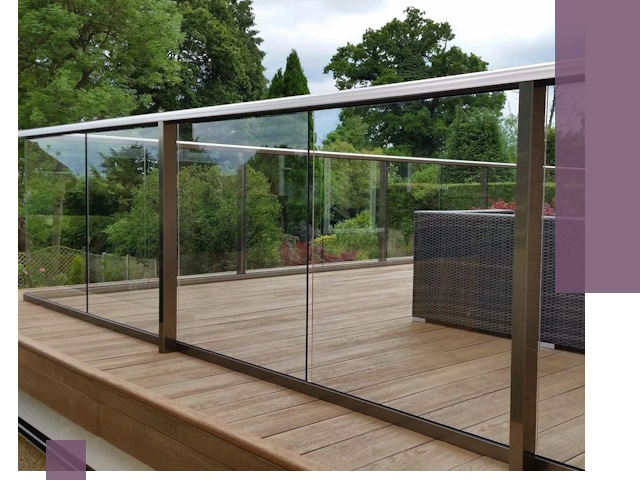 Алюминиевые перила на заказ в Нефтеюганске — монтаж и гарантия