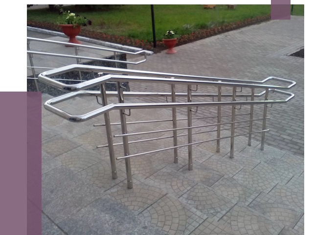 Перила для инвалидов в Нефтеюганске от 7545 руб. под ключ | ПРОЛЁТ-Нфт