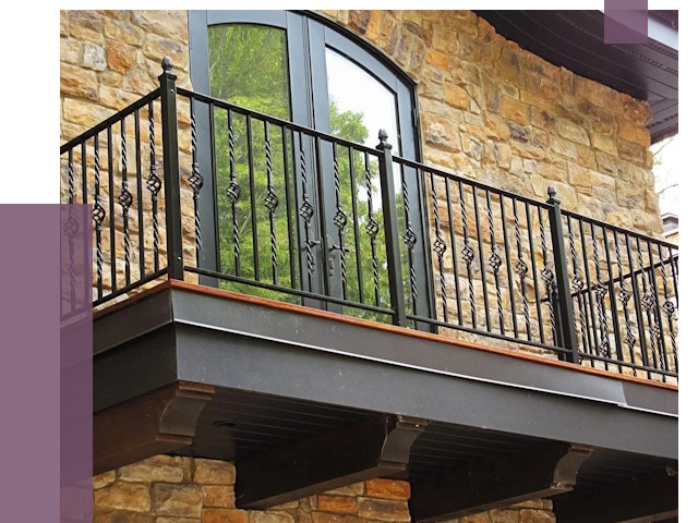 Балконные ограждения в Нефтеюганске от 7982 руб. — купить | ПРОЛЁТ-Нфт