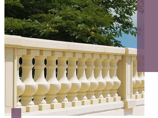 Установка балюстрады в Нефтеюганске: изготовление и монтаж под ключ