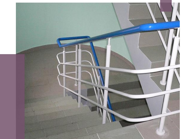 Перила в подъезде в Нефтеюганске — установка и замена от 7372 руб. | ПРОЛЁТ-Нфт