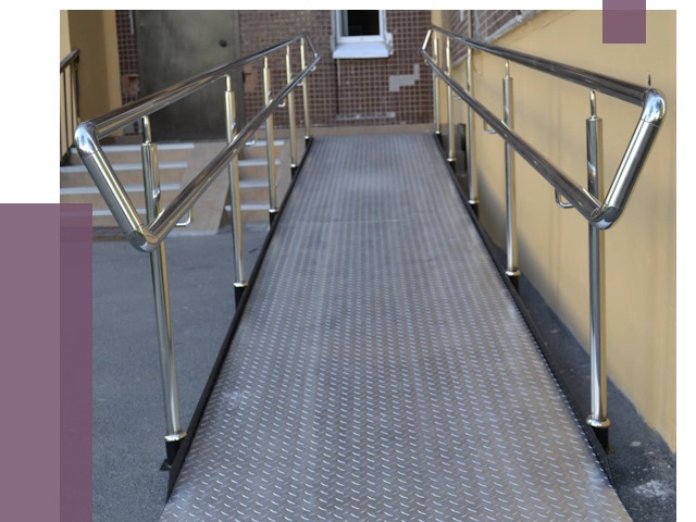 Пандусы в Нефтеюганске от 12202 руб. — установка для инвалидов | ПРОЛЁТ-Нфт