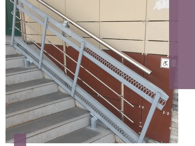 Изготовление откидных пандусов под ключ в Нефтеюганске