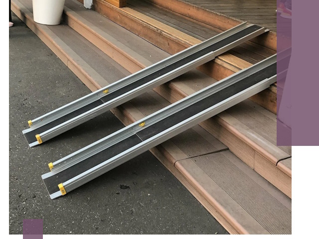 Телескопические пандусы под ключ в Нефтеюганске — изготовление и монтаж