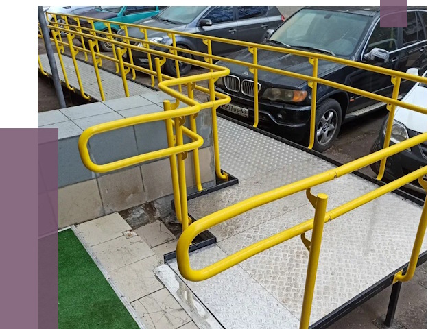 Стационарные пандусы в Нефтеюганске от 12202 руб. | ПРОЛЁТ-Нфт