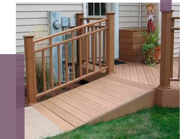 Пандус на крыльцо в Нефтеюганске под ключ от 7728 руб.