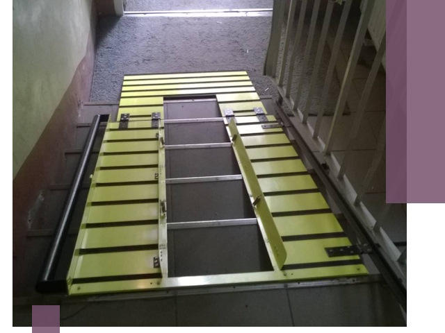 Профессиональный монтаж пандуса в подъезд в Нефтеюганске