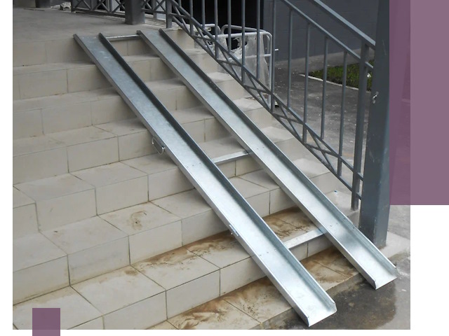 Пандусы для детских колясок в Нефтеюганске: изготовление и монтаж