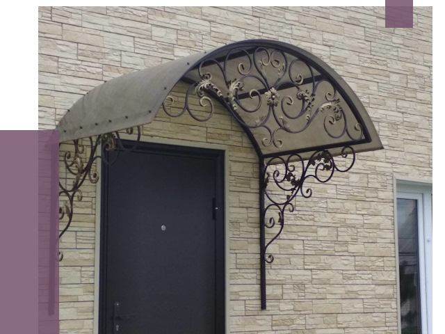 Ремонт козырьков в Нефтеюганске от 7372 руб. | ПРОЛЁТ-Нфт