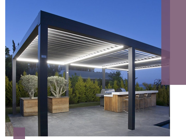 Навесы отдельно стоящие под ключ в Нефтеюганске из металла и поликарбоната