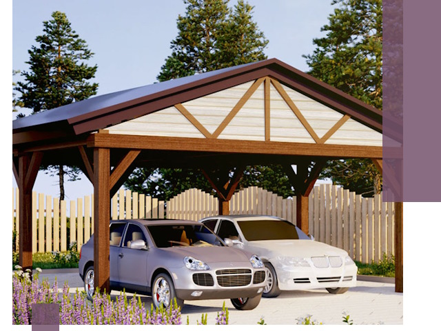 Навесы для автомобиля в Нефтеюганске — изготовление и монтаж