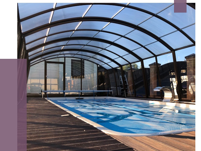 Навесы для бассейна в Нефтеюганске от 16676 руб. под ключ | ПРОЛЁТ-Нфт