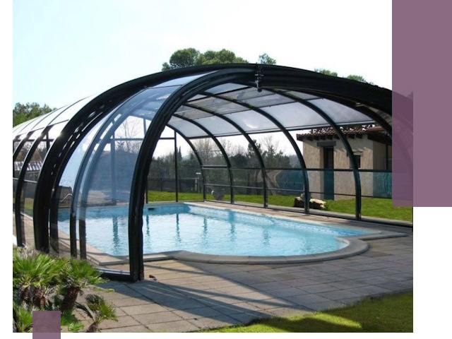 Навесы для бассейна в Нефтеюганске: изготовление и монтаж под ключ