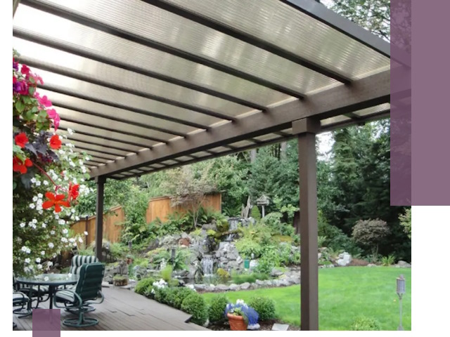 Навесы из поликарбоната под ключ в Нефтеюганске быстро и надёжно