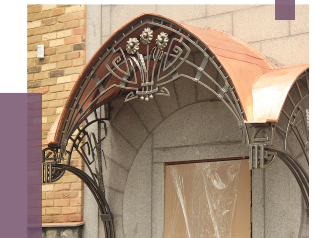 Арочные козырьки в Нефтеюганске от 14489 руб. 